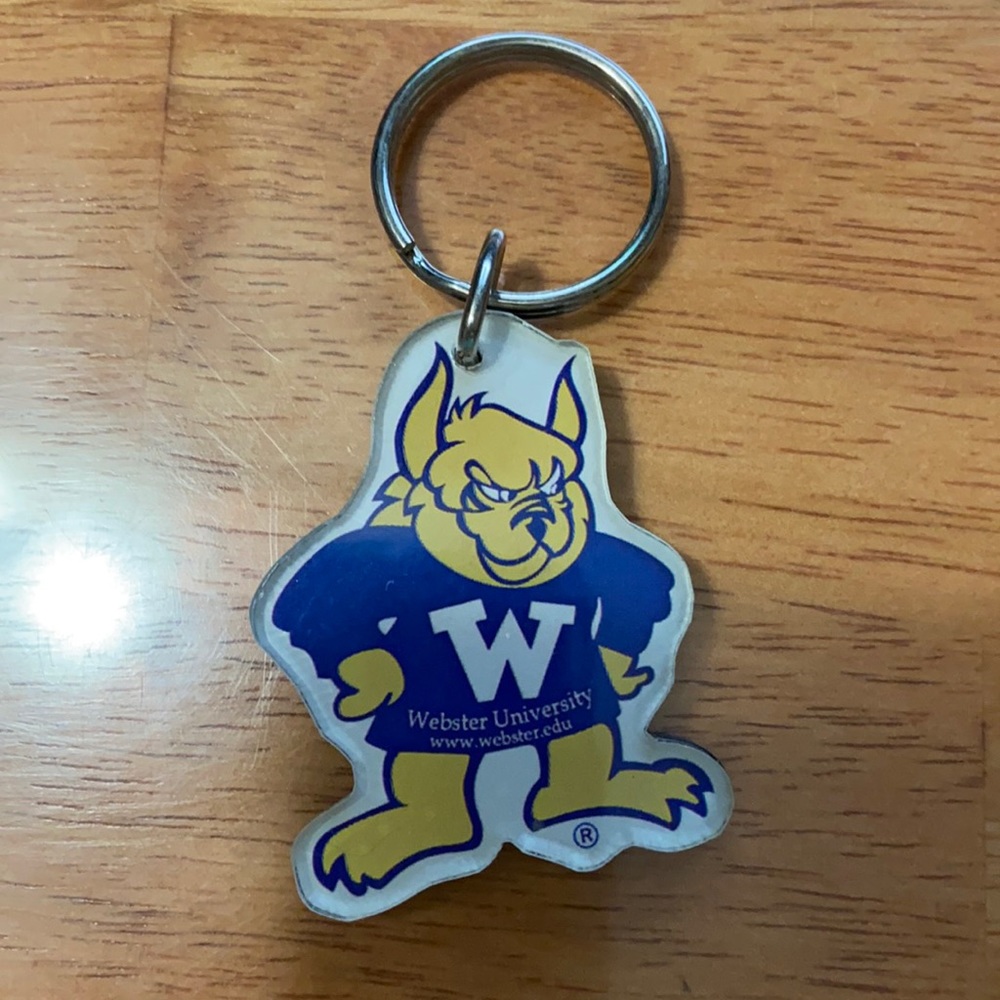 Webster Univeristy GORLOCK mascot key chain